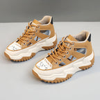 Damen modische Sneakers mit strukturiertem Obermaterial und hohem Tragekomfort R&B