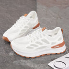 Damen Sportliche Laufschuh mit atmungsaktivem NetzoberMaterial und dämpfender Sohle R&B