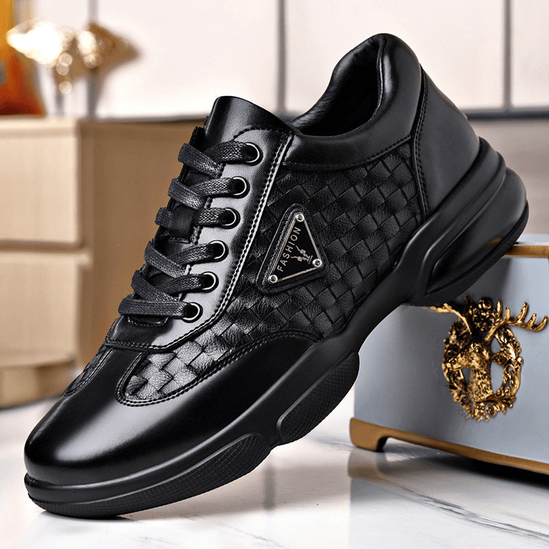 Damen Trendige und bequeme Sneakers mit geflochtenem Obermaterial R&B