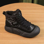 Damen Sportliche Hoch-Top Sneakers mit warmem Innenfutter und robustem Profil