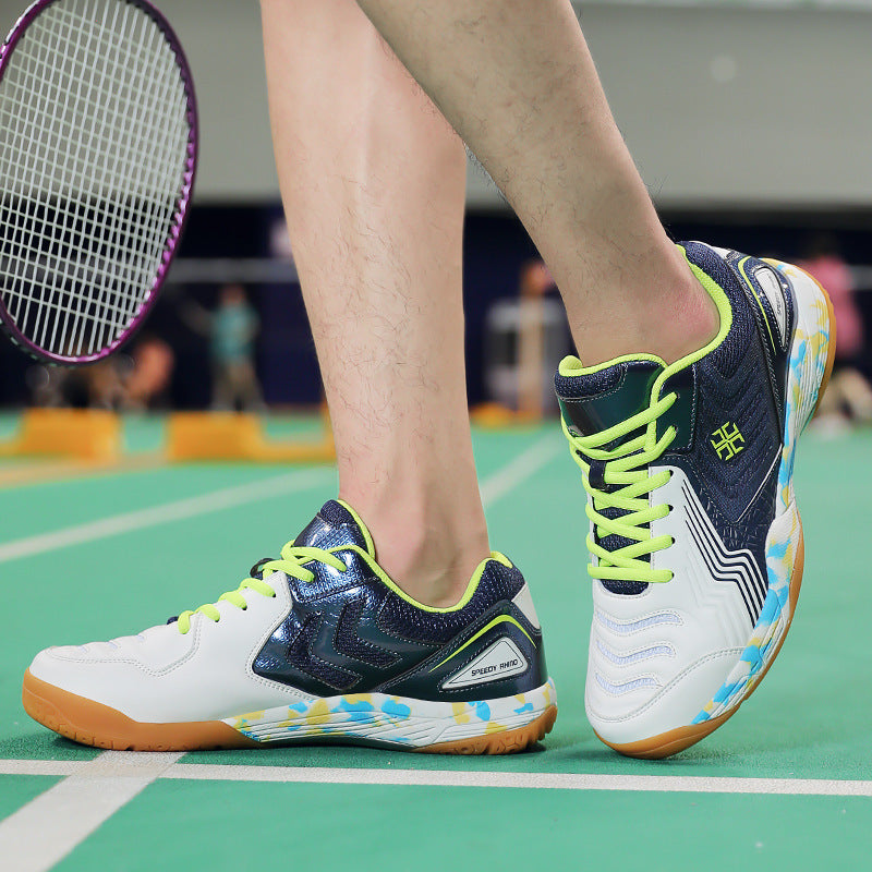 Damen Sportliche Hallenschuhe mit strapazierfähigem Obermaterial und rutschfester Sohle