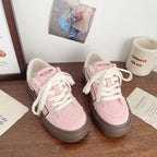 Damen Sportliche Sneakers mit modischen Sternenapplikationen R&B