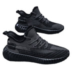 Damen Sportliche Sneakers mit nahtloser Netzstruktur und flexibler Sohle EB