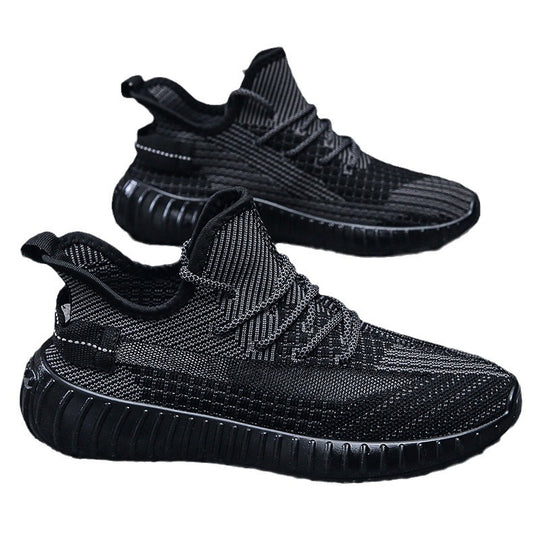 Damen Sportliche Sneakers mit nahtloser Netzstruktur und flexibler Sohle R&B