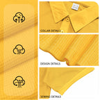 Herren nan Poloshirt mit Strukturstrick und schmalem Schnitt R&B