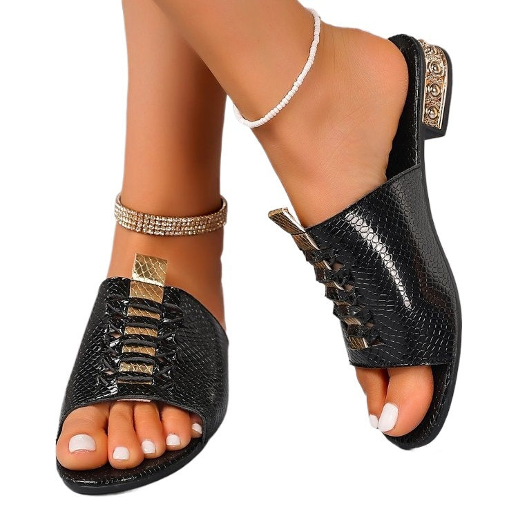 Damen Elegante Riemensandalen mit Charme R&B