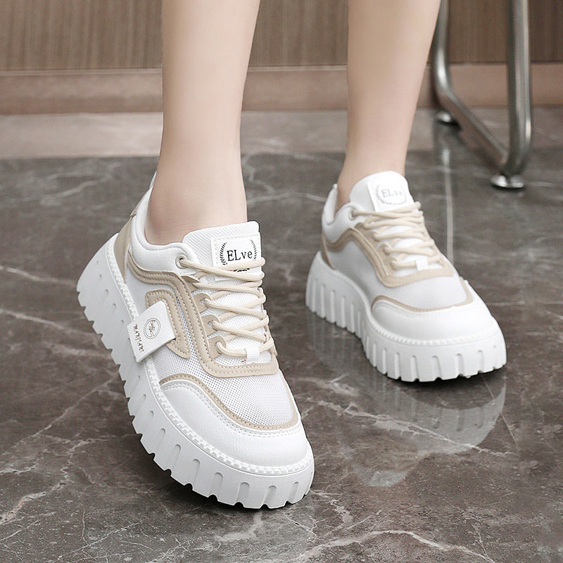 Damen Sportliche Chunky Sneakers mit rutschfester Profilsohle und atmungsaktivem Obermaterial R&B