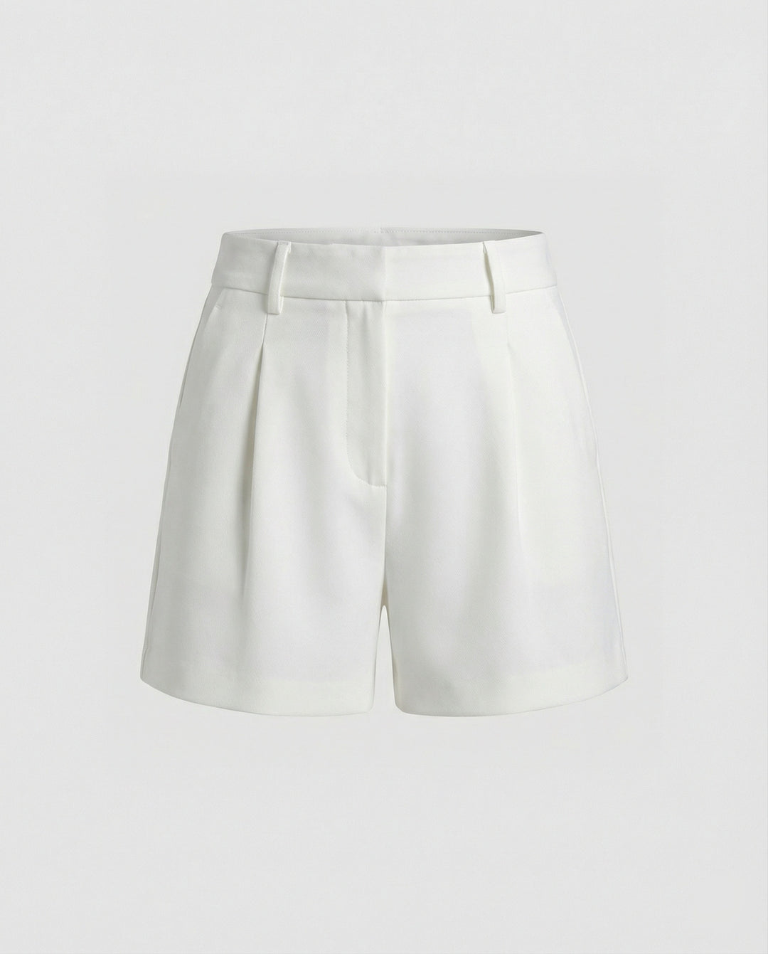 Damen High Waist A-Linien Shorts Elegante Business Kurzhose