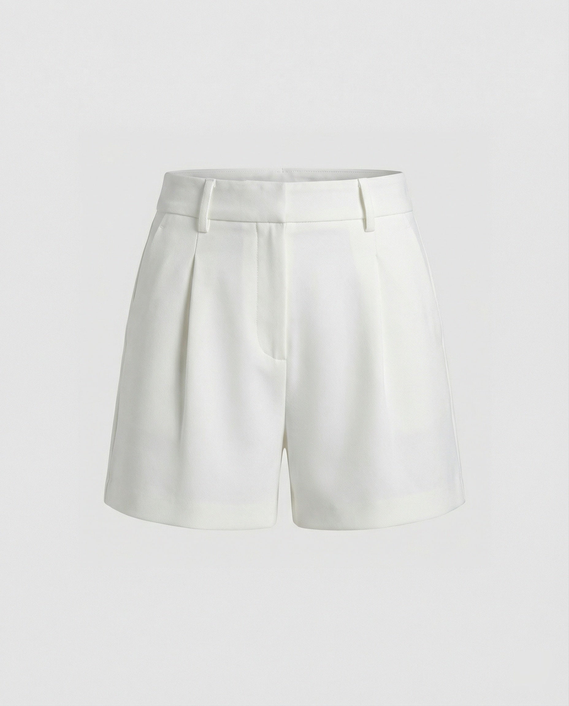 Damen High Waist A-Linien Shorts Elegante Business Kurzhose