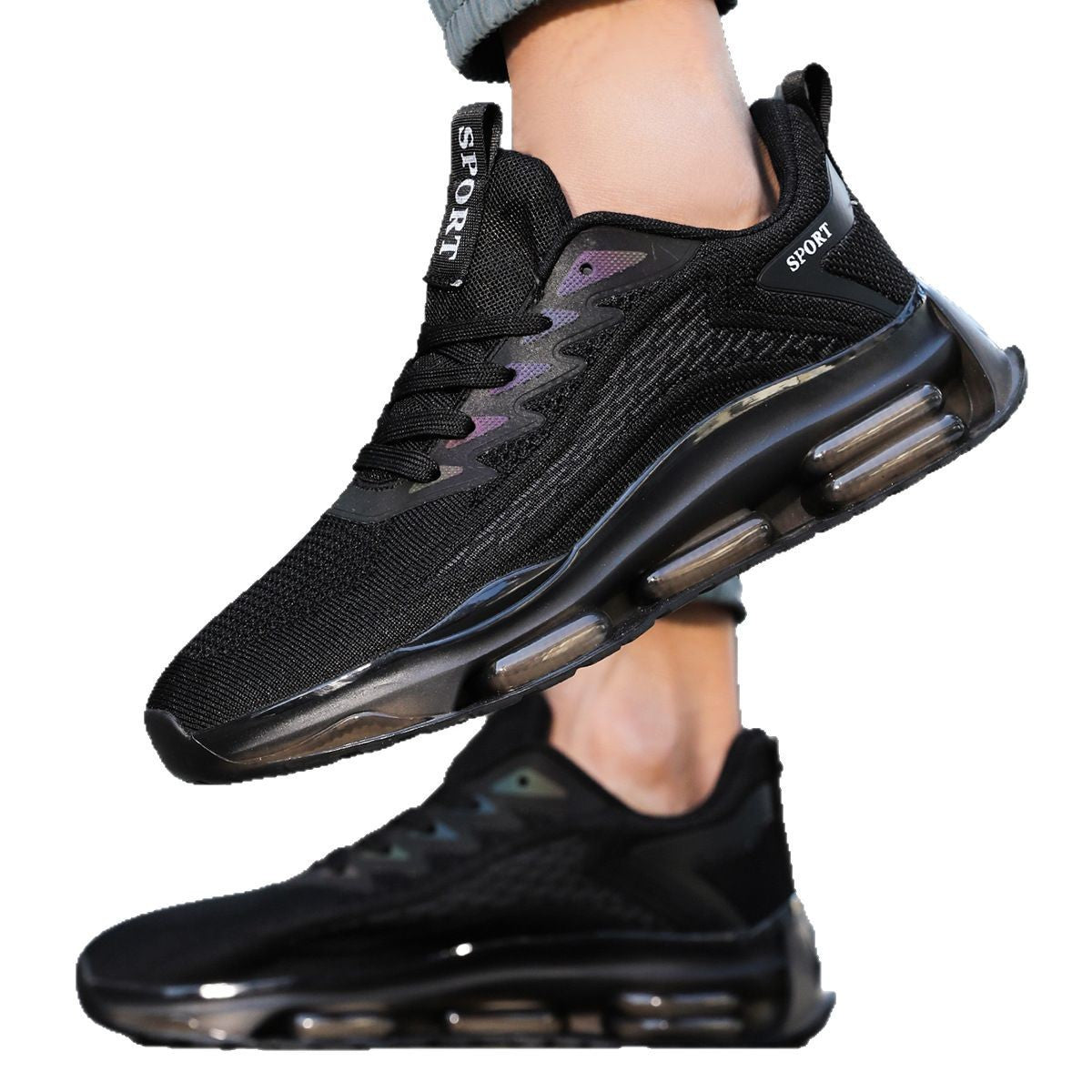 Damen Sportliche Laufschuhe mit atmungsaktivem Gewe und dämpfender Sohle