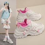 Damen Sportliche Chunky Sneakers mit modischem Design und stabiler Sohle