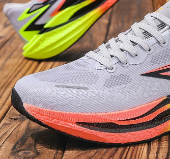 Damen Hochleistungs-Laufschuhe mit atmungsaktiver Oberflächenstruktur und reaktionsfreudiger Dämpfung R&B