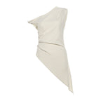 Damen asymmetrisches Top R&B