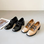 Damen Elegante Mary Jane Pumps mit modischen Riemchen R&B