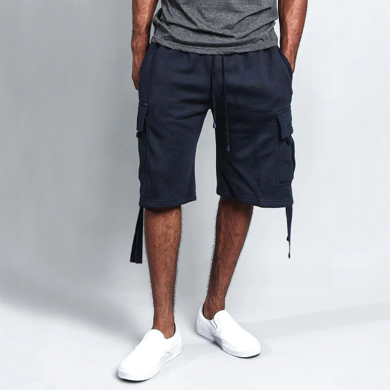 R&B | Gerade Shorts mit mehreren Taschen