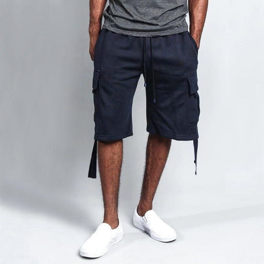 R&B | Gerade Shorts mit mehreren Taschen