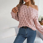 R&B | Hohlstrickpullover Mit Feinem Detailmuster