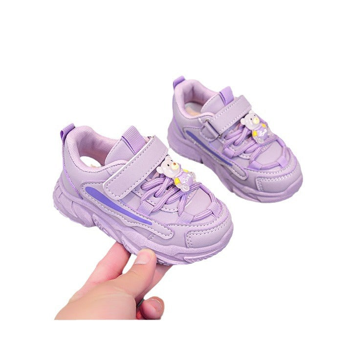 Damen Sportliche Sneaker mit niedlichen Figuren