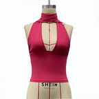 Damen Neckholder-Top mit verspieltem Design R&B