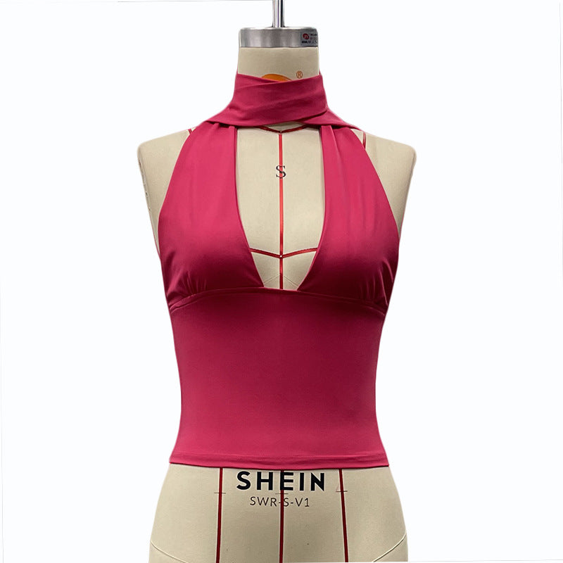 Damen Neckholder-Top mit verspieltem Design R&B