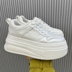 Damen Plattform Sneakers mit modernem Design und atmungsaktiver Netzstruktur R&B