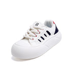Damen Modische Sneaker mit dicker Gummisohle und atmungsaktiven Einsätzen R&B