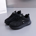Damen Komfortable Fitness-Sneaker mit stoßdämpfender Sohle und atmungsaktiven Einsätzen R&B