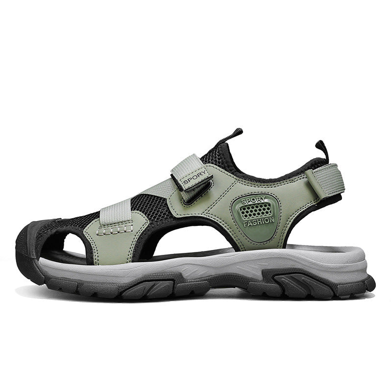 Damen Sportliche Outdoor-Sandalen mit verstellbaren Riemen und rutschfester Sohle R&B