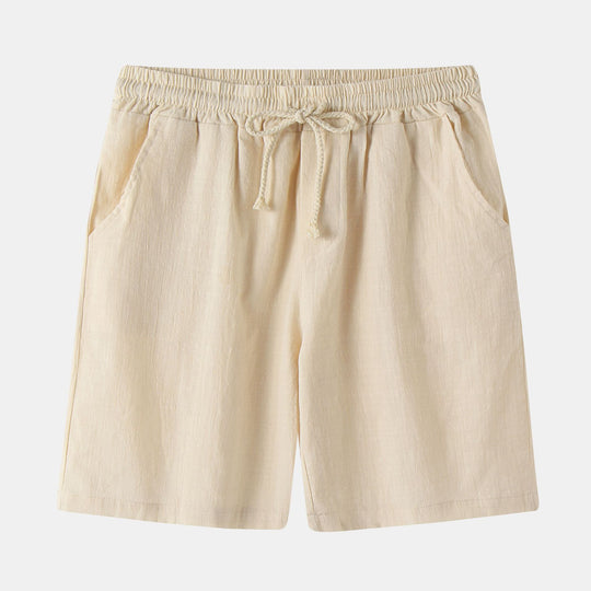 Herren Bermuda-Shorts mit elastischem Bund und seitlichen Taschen R&B