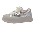 Damen modische Sneakers mit atmungsaktiver Mesh-Oberfläche und dämpfender Sohle R&B