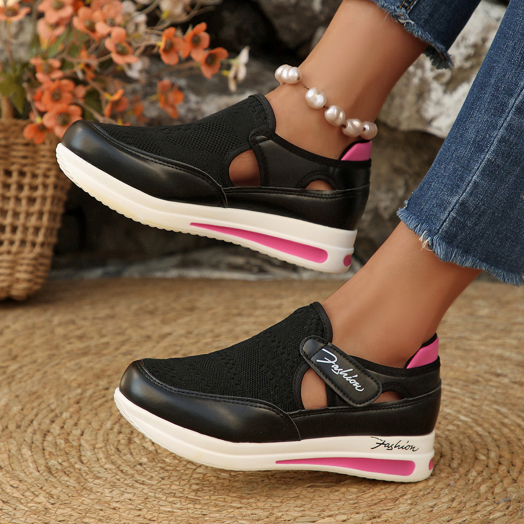 Damen Komfortable Slip-On Sneakers R&B