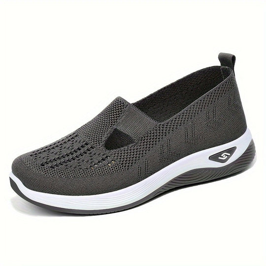 Damen Atmungsaktive und flexible Slip-On Sportschuhe R&B