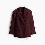 Damen Oversized Blazer mit doppelter Knopfleiste und modernem Schnitt R&B