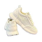 Damen Atmungsaktive Freizeit-Sneaker mit flexiblem Obermaterial und rutschfester Sohle R&B