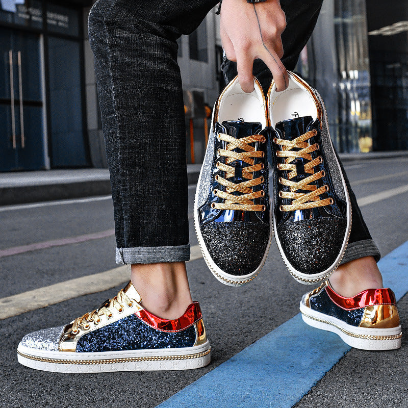 Damen Glitzernde Sneakers mit hochwertiger Sohle von R&B