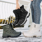 Damen Multifunktionale Winterstiefel mit rutschfester Sohle und isolierendem Futter
