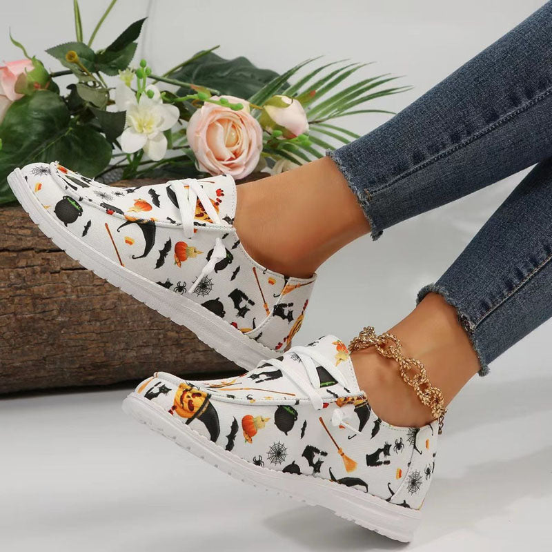 Kreative Schuhe Halloween Druck R&B