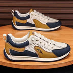 Damen Sportliche Sneakers mit atmungsaktiver Netzstruktur und gepolsterter Innensohle