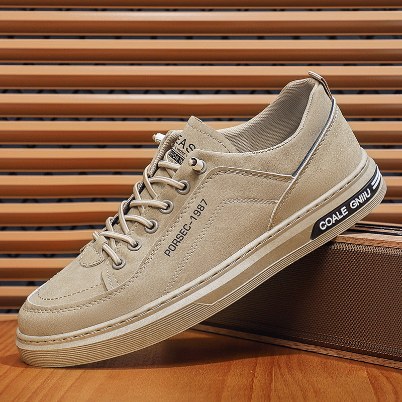 Damen Modische Freizeitsneaker aus hochwertigem Wildleder mit rutschfester Sohle R&B