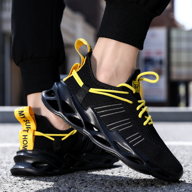Damen Lauf-Sneaker mit atmungsaktivem Obermaterial und stoßdämpfender Sohle