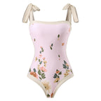 Damen Eleganter Schwimmanzug mit floralem Design R&B