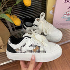 Damen Sneakers im modischen Karomuster mit komfortablem Innenfutter R&B