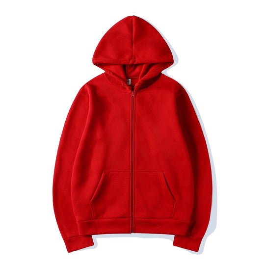 Damen Kapuzensweatshirt mit durchgehendem Reißverschluss und seitlichen Taschen R&B