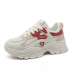 Damen Sportliche Chunky Sneakers mit atmungsaktiver Mesh-Oberfläche und stoßdämpfender Sohle R&B