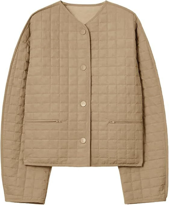 Damen gesteppte modische Leichtjacke R&B
