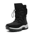 Damen Winterstiefel mit rutschfester Sohle und wärmeisolierendem Innenfutter R&B