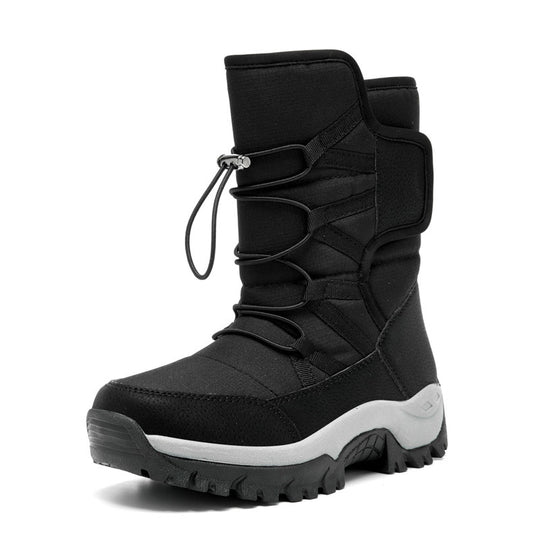 Damen Winterstiefel mit rutschfester Sohle und wärmeisolierendem Innenfutter R&B