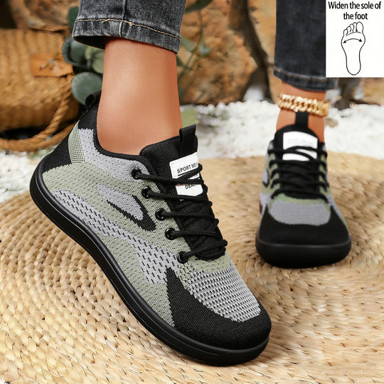 Damen Atmungsaktive Mesh-Laufschuhe mit rutschfester Sohle R&B