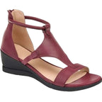 Damen Wedge-Sandalen mit elegantem Schnitt und verstellbarem Riemendesign R&B