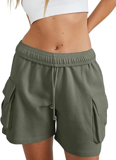 Damen Casual Cargo Shorts R&B